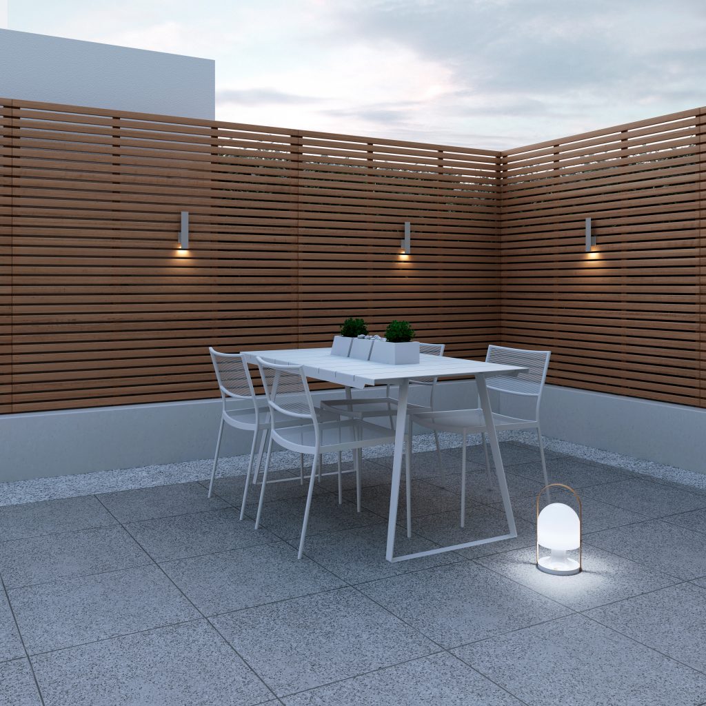 35 SAPELE SLATTED SCREENS